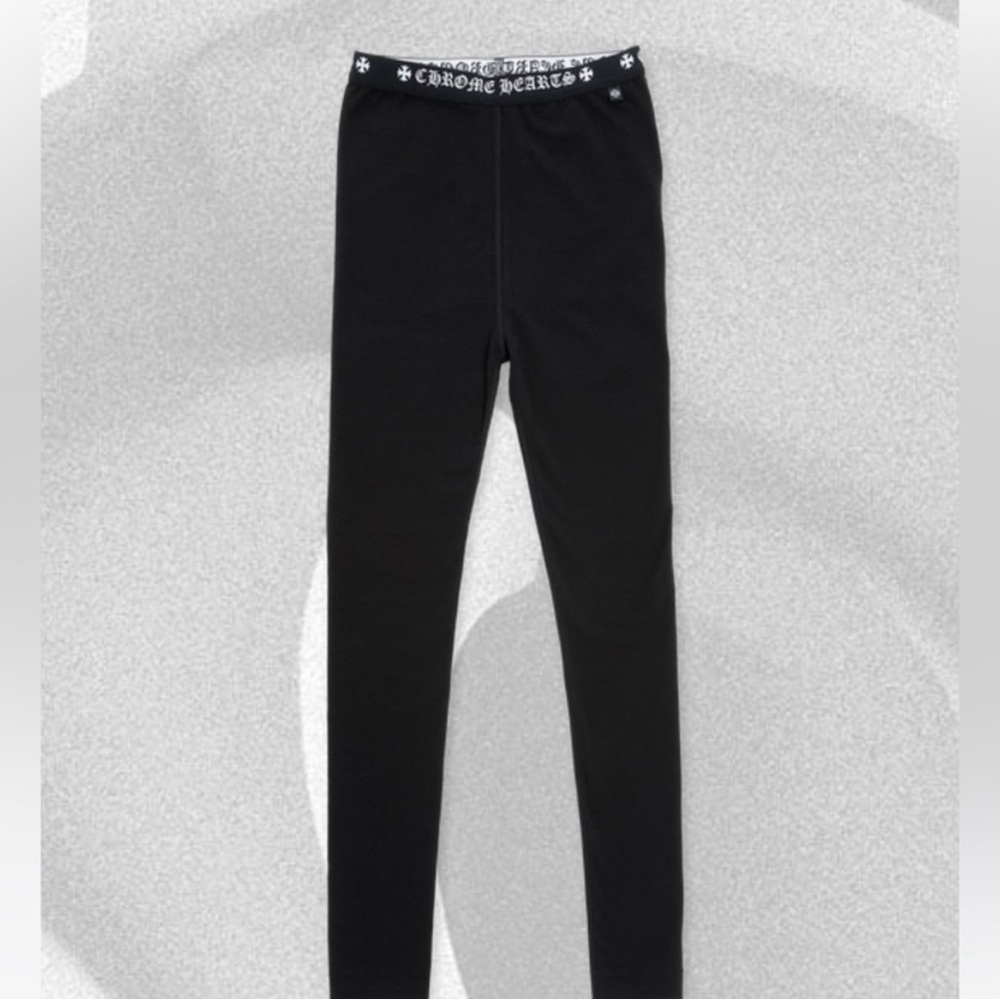 Chrome Hearts Black Leggings